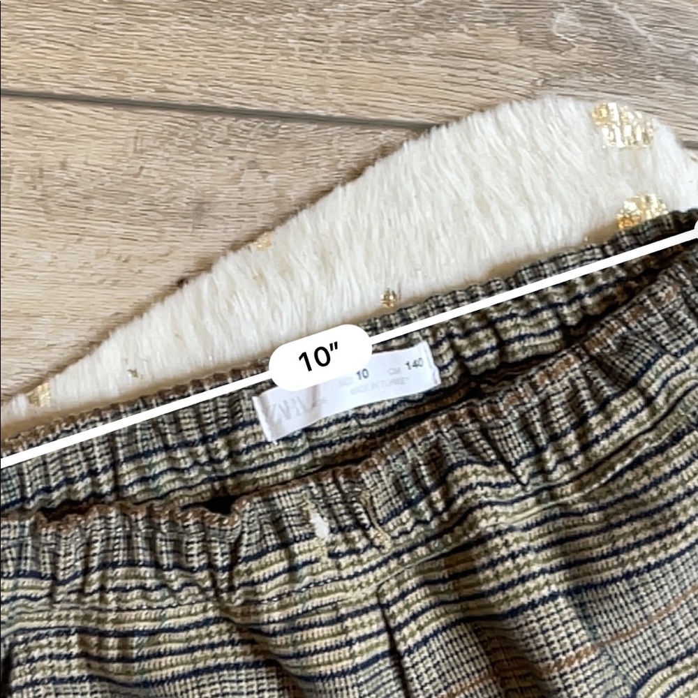 Zara kids plaid pants - Picture 3 of 5